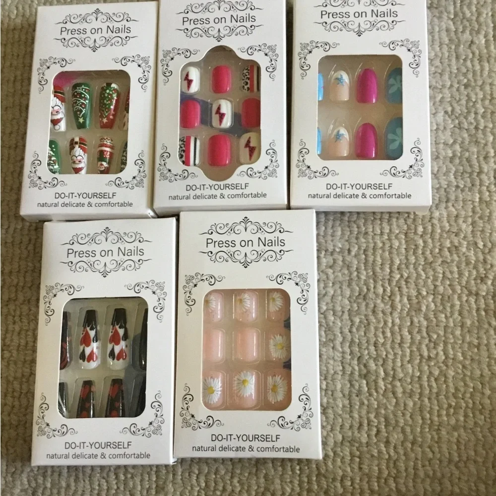 - Assorted Pink & Multicolor Designs